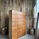 Pair of renovated notary's flap furniture