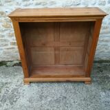 Vitrine en merisier massif