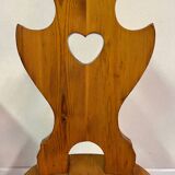 Mountain chalet style pine chair