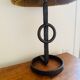 1950s wrought iron table lamp