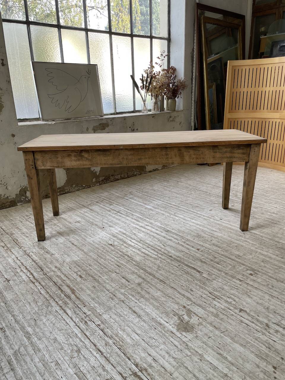 180 beech farm table