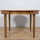Mid-Century Round Extendable Dining Table and Chairs from McIntosh, 1960s, Set of 5