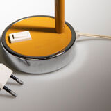 Mustard yellow table lamp
