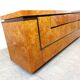 Burl wood credenza by Jean Claude Mahey, 1970s