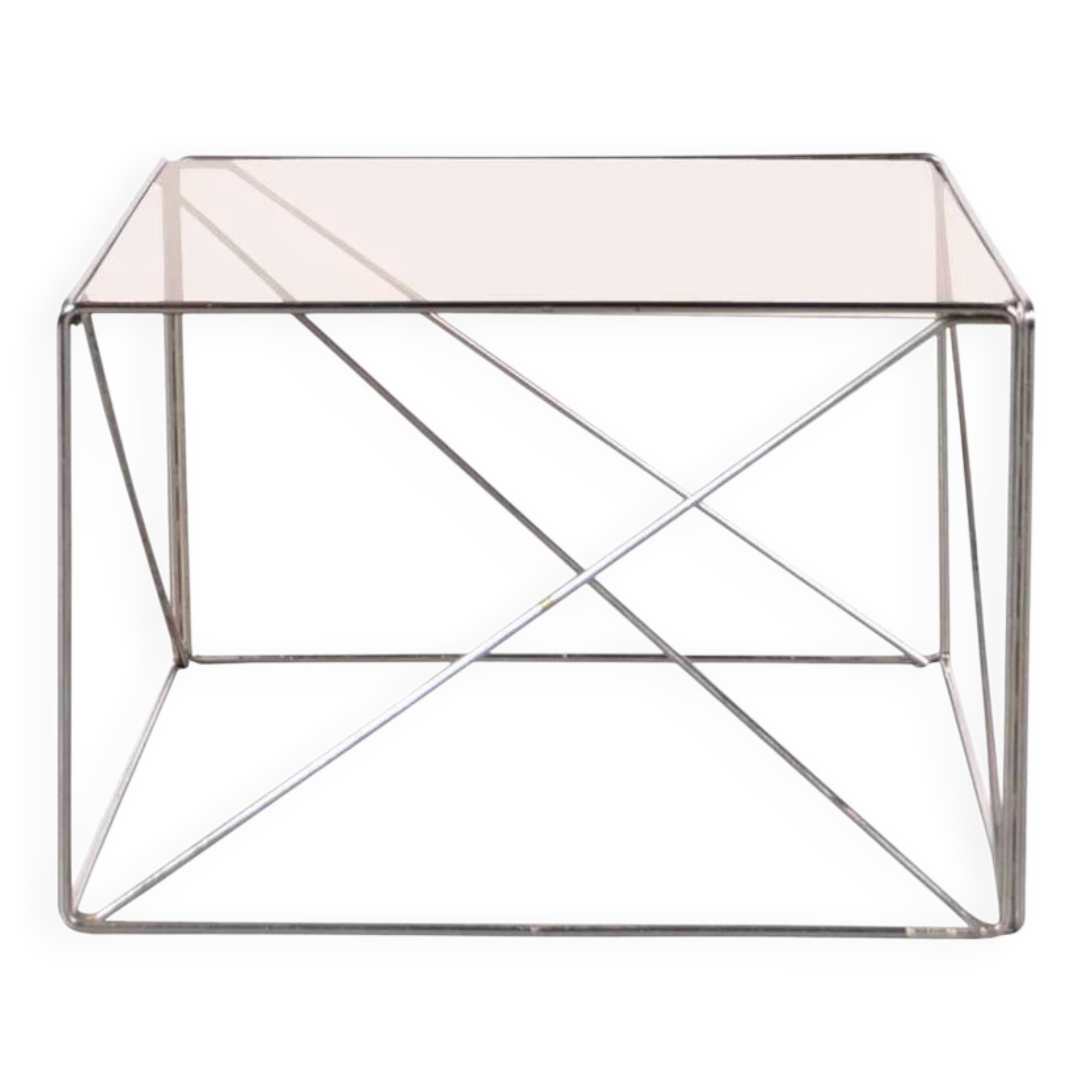 1970s “Isocele” side/coffee table by Max Sauze, France