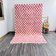 Tapis berbère tissé main traditionnelle artisanale taille 2/3 m