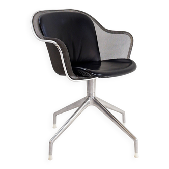 Vintage Italian swivel armchair "Iuta" by Antonio Citterio for B&B Italia