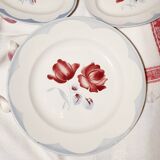 Lot of 4 dishes Digoin style