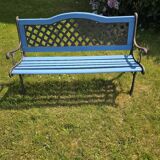 Antique garden bench