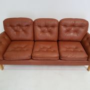 Sofa edited by Ulferts Sweden Wooden Structure, canna 1960s