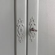 Vintage grey-green wardrobe (renovated)