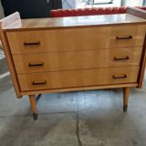 Commode années 60 pieds compas