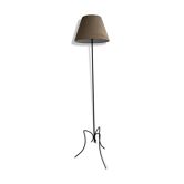 Lampadaire acier vintage 1960