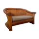 Old 2-seater rattan sofa Italian design from the 70s vintage