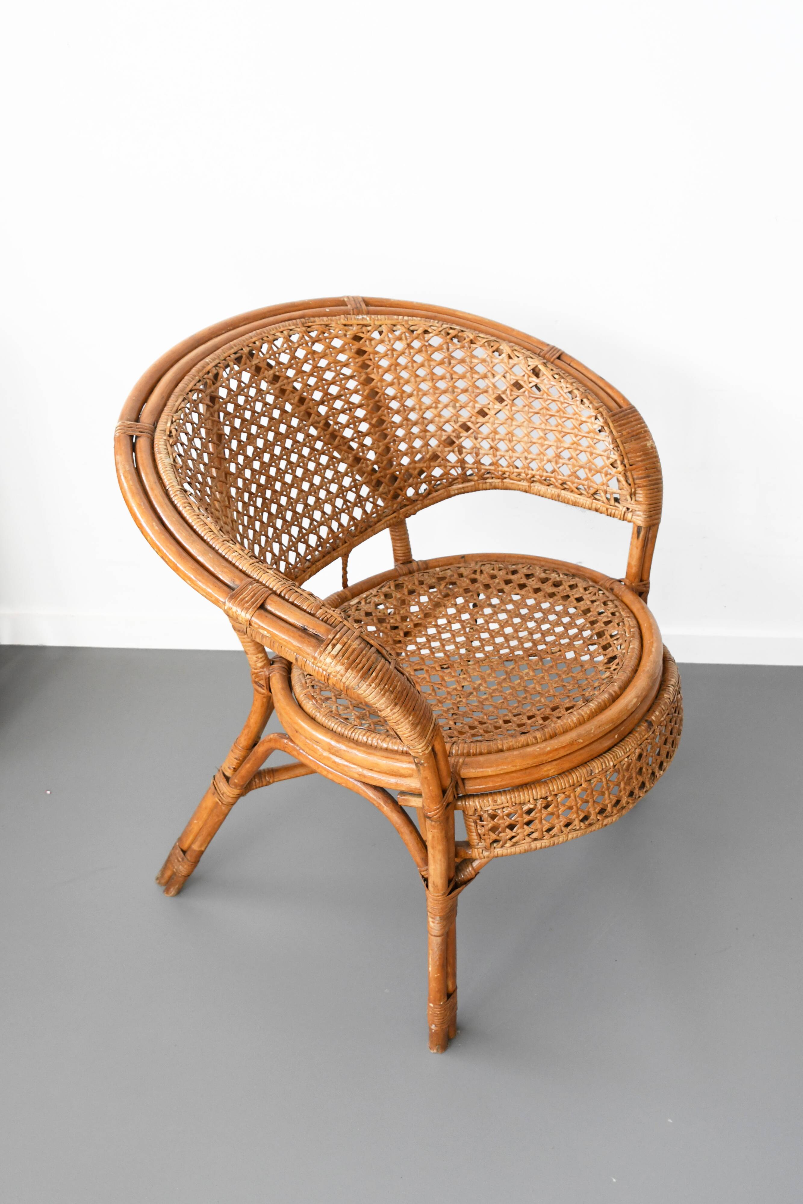 rattan chair