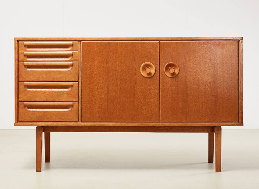 Buffet rare, modèle C2-29, par Mart Stam pour UMS Pastoe Pays-Bas 1948