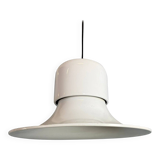 White 'Campana' hanging lamp by Joe Colombo for Stilnovo, Italy 1970s