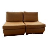 Paire de fauteuils vintage