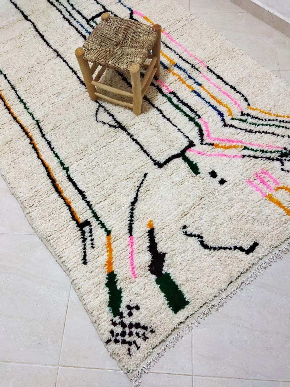 Moroccan berber carpet 245x150cm