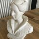 Female bust in plaster
