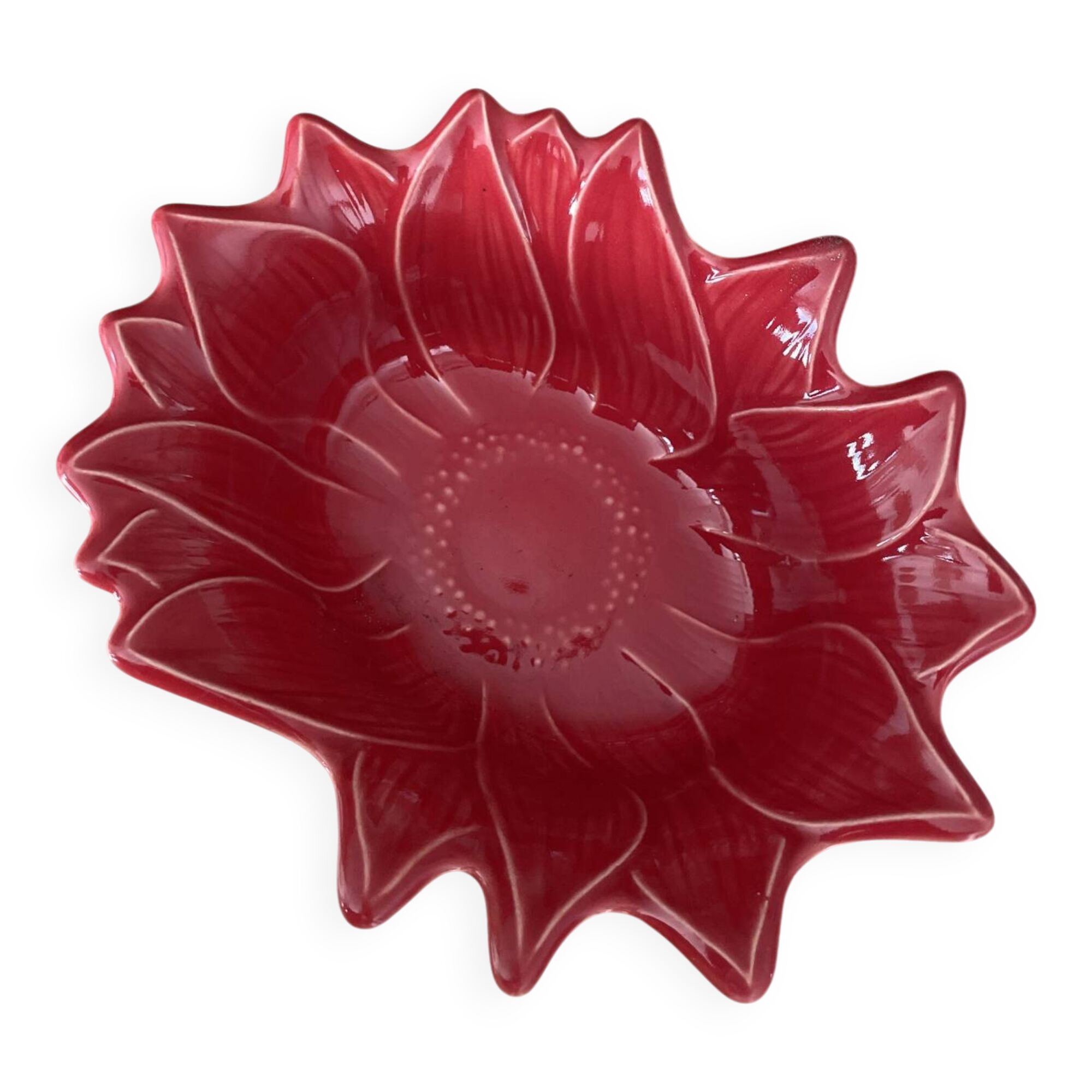 Plat modèle fleur