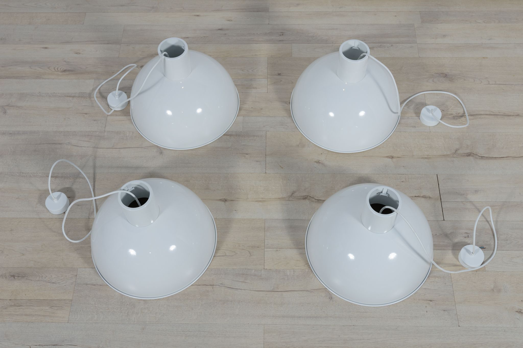 Bunker hanging lamp by Johannes Hammerborg for Fog & Menup, 1970s