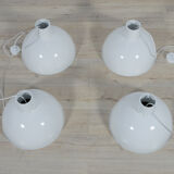 Bunker hanging lamp by Johannes Hammerborg for Fog & Menup, 1970s