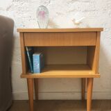 Bedside table of the 70s