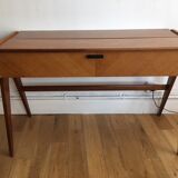 Console Scandinavian vintage feet compass