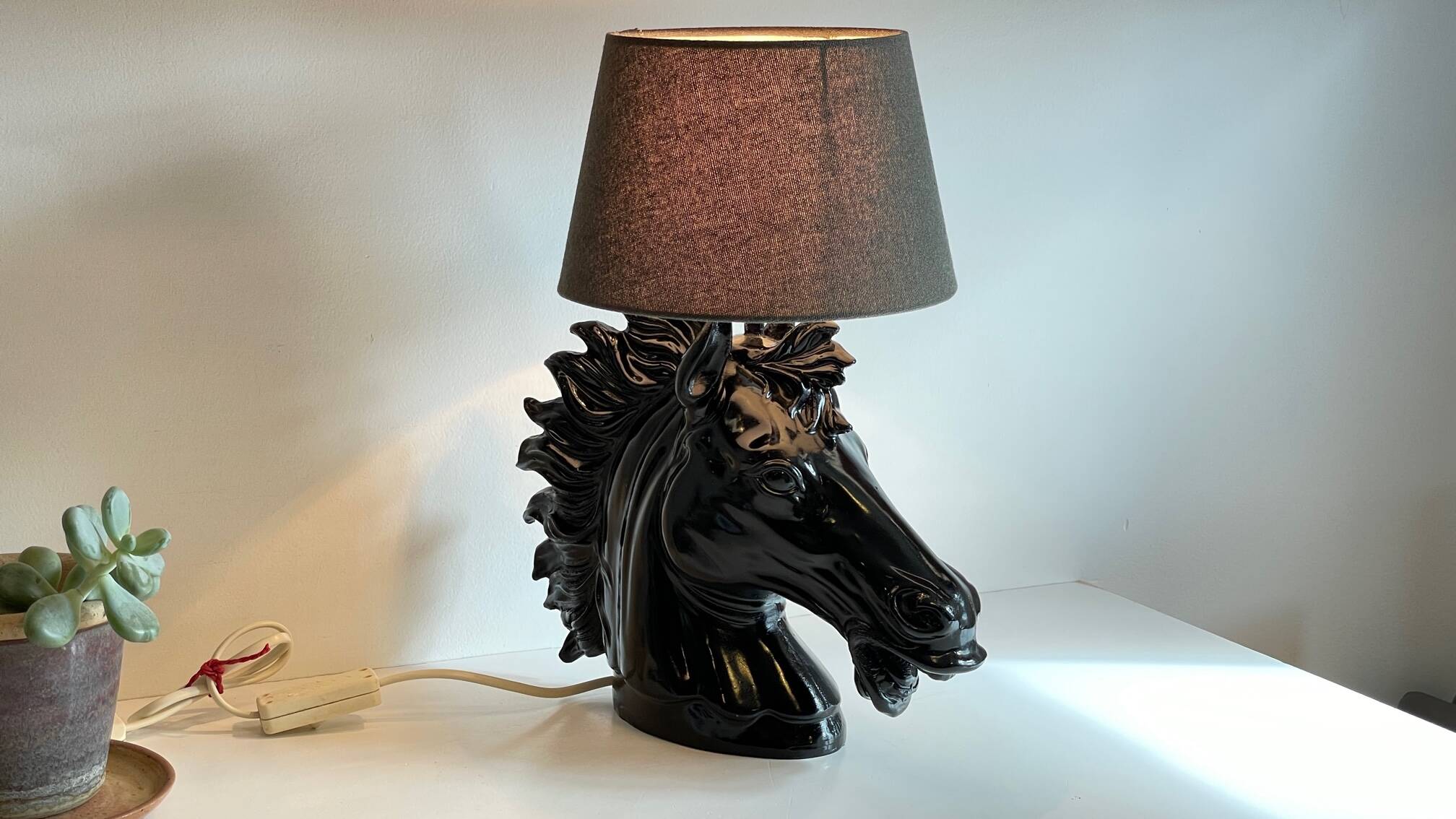 Lampe cheval par codico france