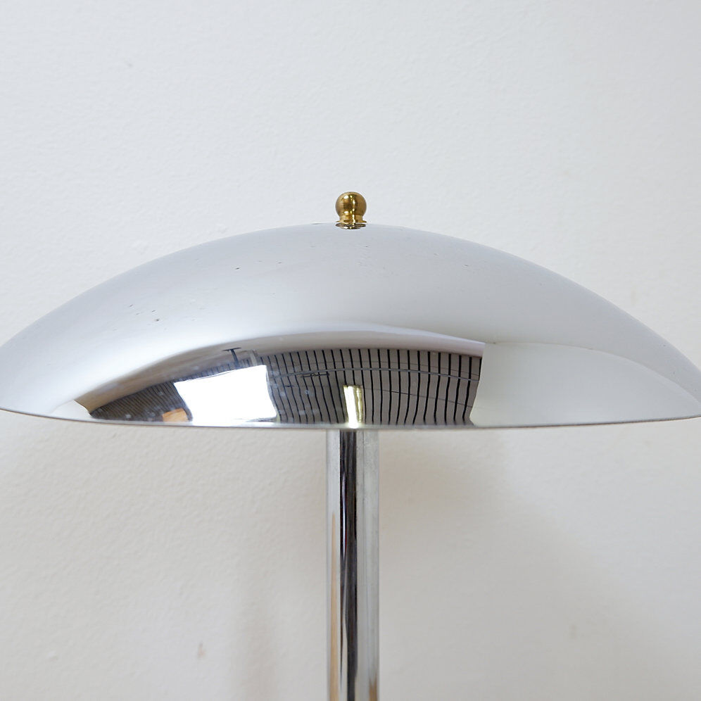 Vintage French Aluminor mushroom desk/table lamp - 1970s