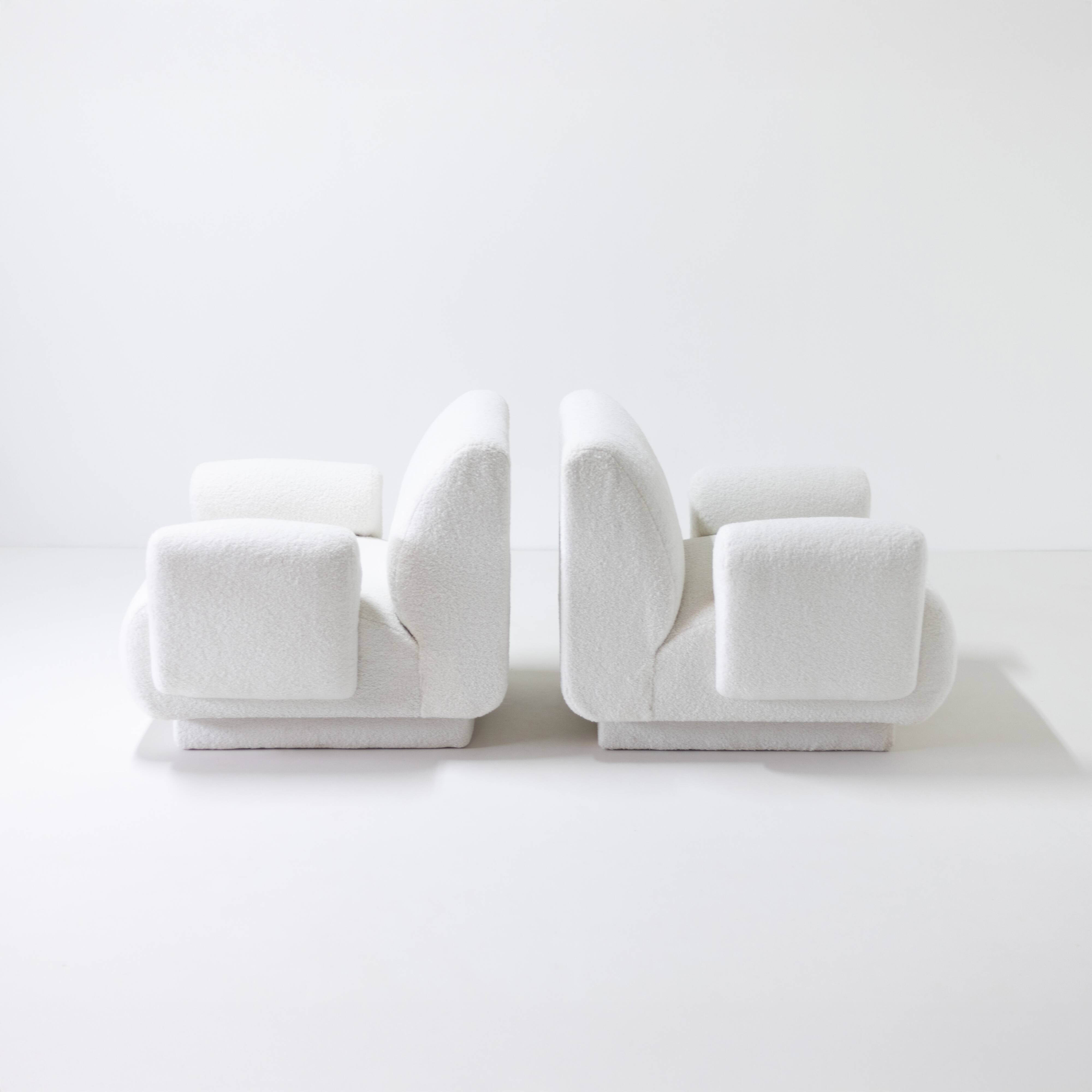 Pair of armchairs attributed to Eberhardt Geißler, Veb Möbel Industrie, 70s