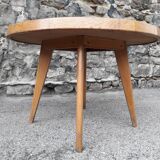 Coffee table vintage compass feet