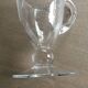 Handcrafted blown glass carafe