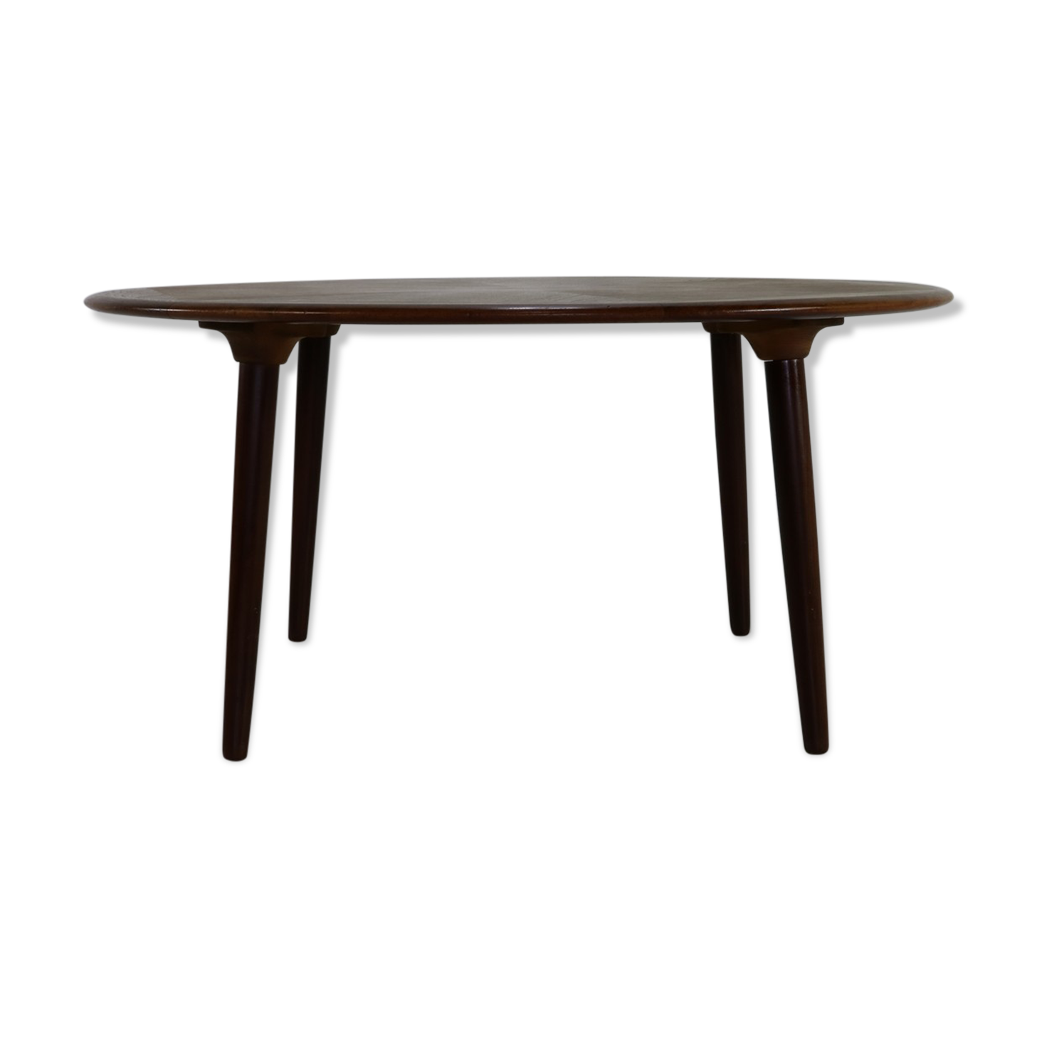 Danish design wooden starburst inlay coffeetable