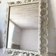 Antique Henri II style mirror, in openwork carved wood