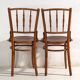 Antique bentwood chairs in Thonet style – Central Europe, circa 1930 – Set of 4 pieces #8