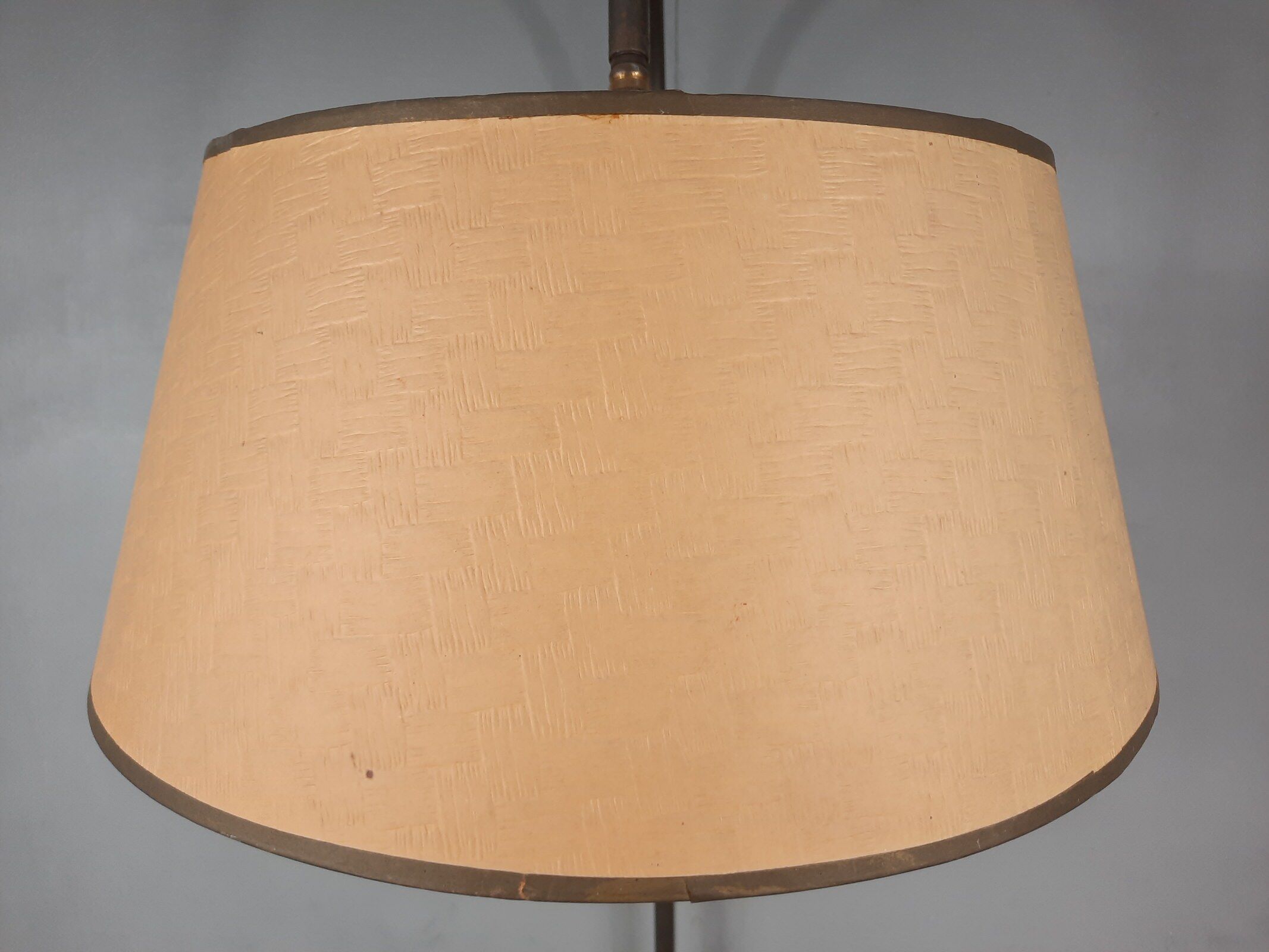 Vintage magazine door floor lamp