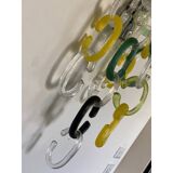 Applique contemporaine en verre style Venini, Italie