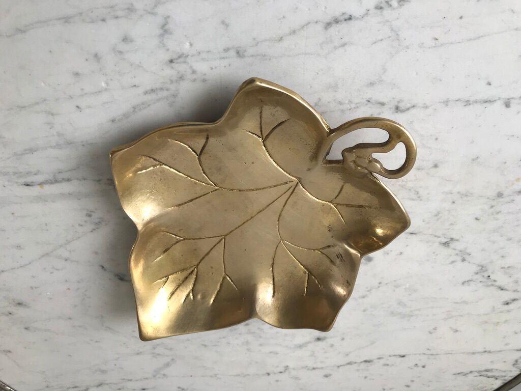 Brass sheet pocket tray 50s