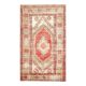 1970s Vintage Turkish Hand-Knotted Wool Cotton Red Area Rug 110x186