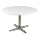 Modern vintage dining table with chrome star base by pastoe, 1970s