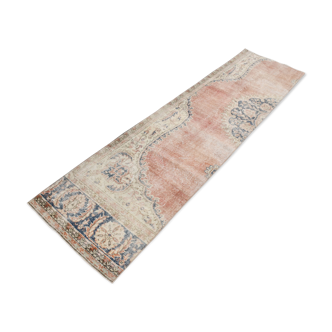 2x9 Narrow Turkish Runner Rug, 72x272Cm