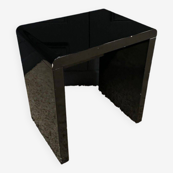Piano lacquer stool end table 1950