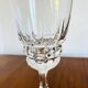 8 crystal d'arques pompadour wine or water glasses from the 1990s