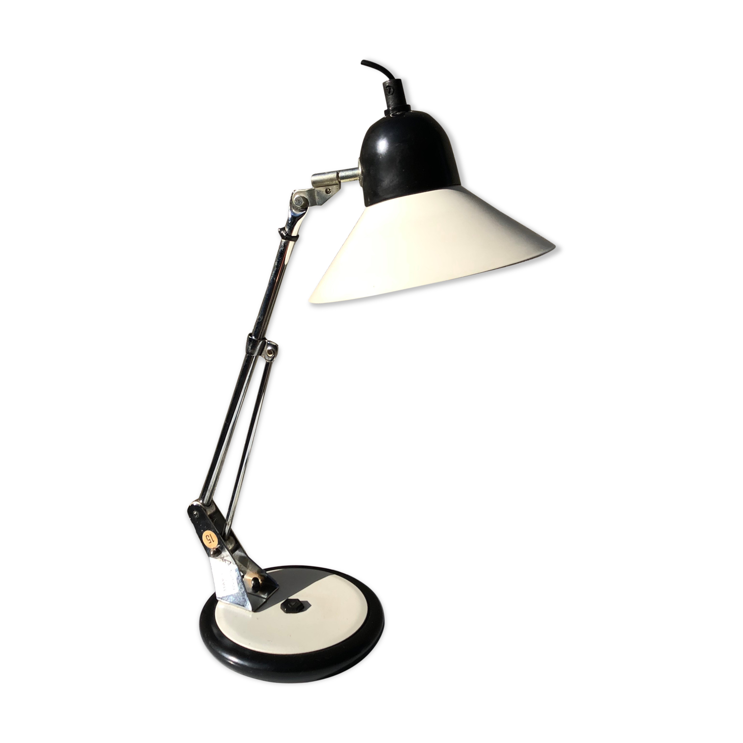 Aluminor 70s articulated desk lamp