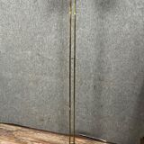 Vintage 60's floor lamp in gilded brass with swivel head