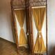 Bamboo and velvet screen