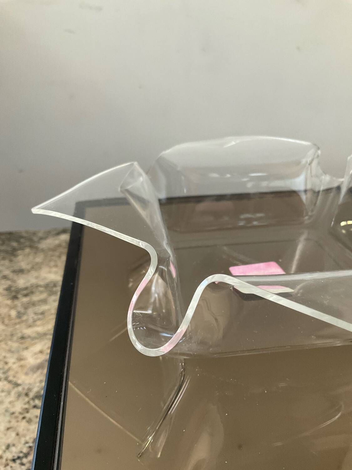 Trio of Röhm handkerchief vases from the 70s and 80s