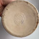 Old white ceramic bottle